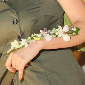 Flower Tatoo con orchidee